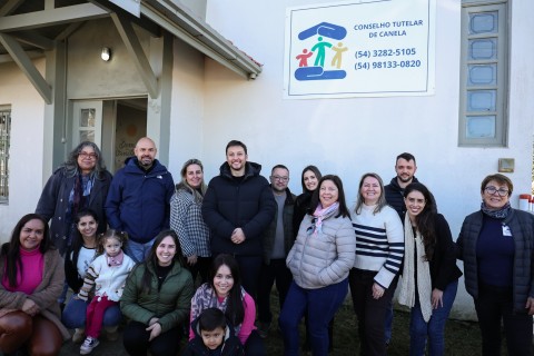 Prefeito inaugura nova sede do Conselho Tutelar de Canela