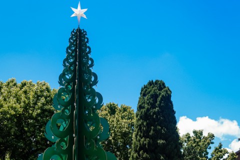 Árvore de Natal gigante transforma Nova Petrópolis em  cenário de cartão-postal
