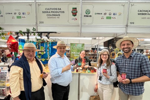 Agroindústrias de Gramado divulgam marcas na 48ª Expointer