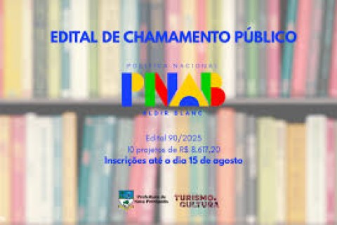 Nova Petrópolis lança chamamento público para selecionar projetos para receber recursos da Lei Aldir Blanc